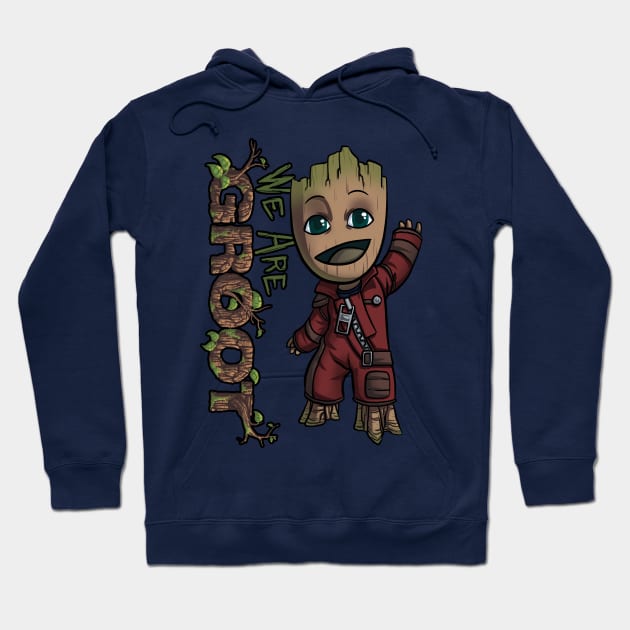 We are Groot! Hoodie by Studio Mootant